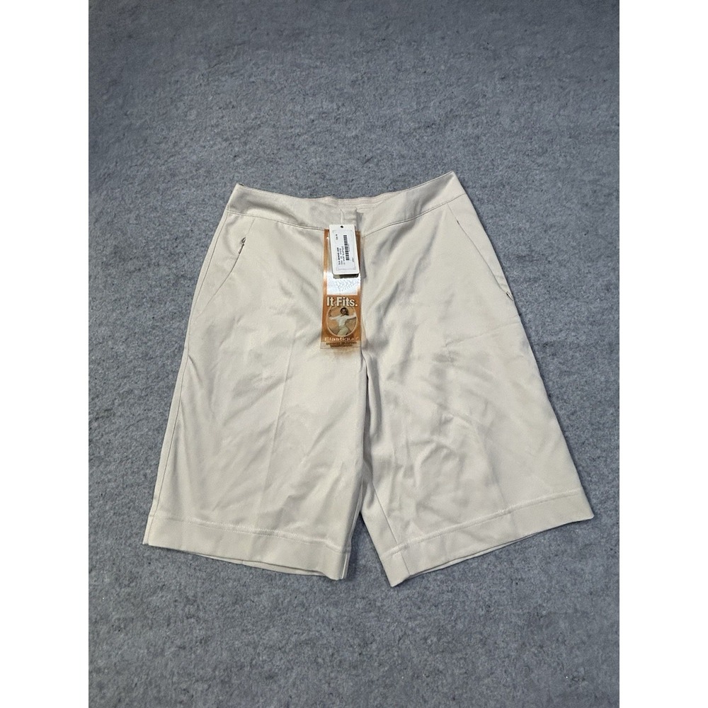 TAIL ACTIVEWEAR Classic New Old Stock Oyster  21" SHORTS - CHINO SIZE 6 NWT